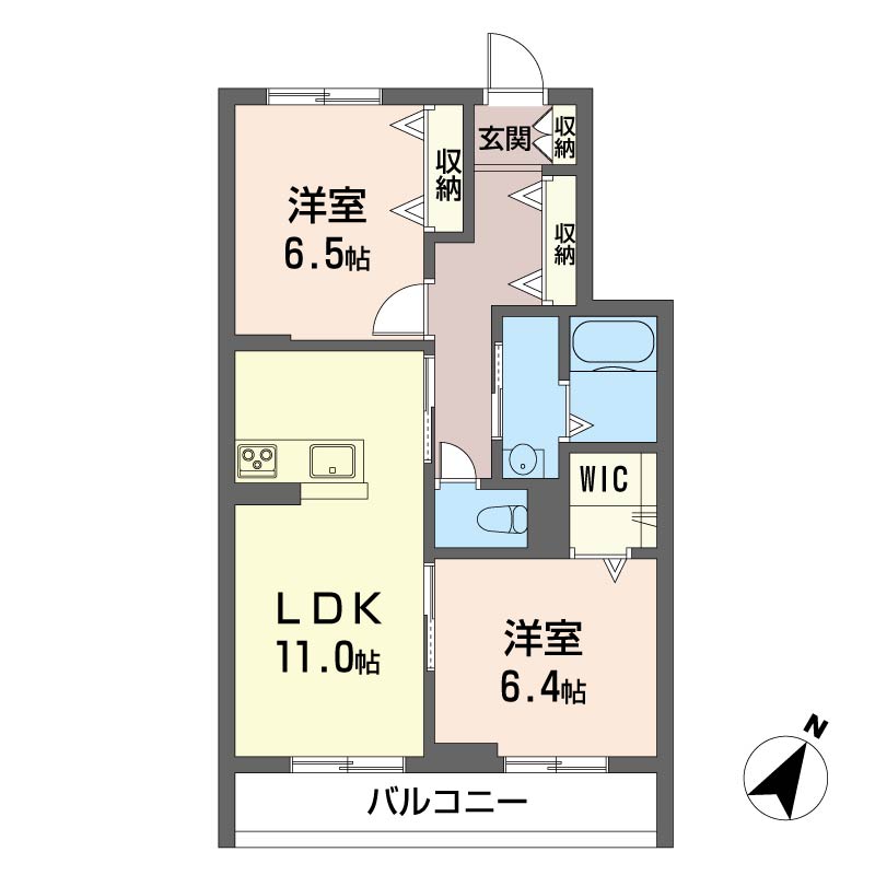 リッツリベルテ弐番館 202号-6