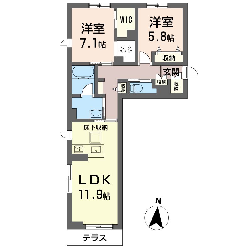ヴァンヴェール 105号-16