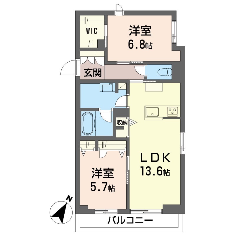 モンターニュ　エイチ　ワイ206-2