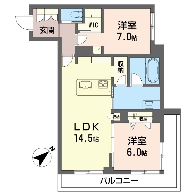 ドエルアーバンⅡ 201号-13