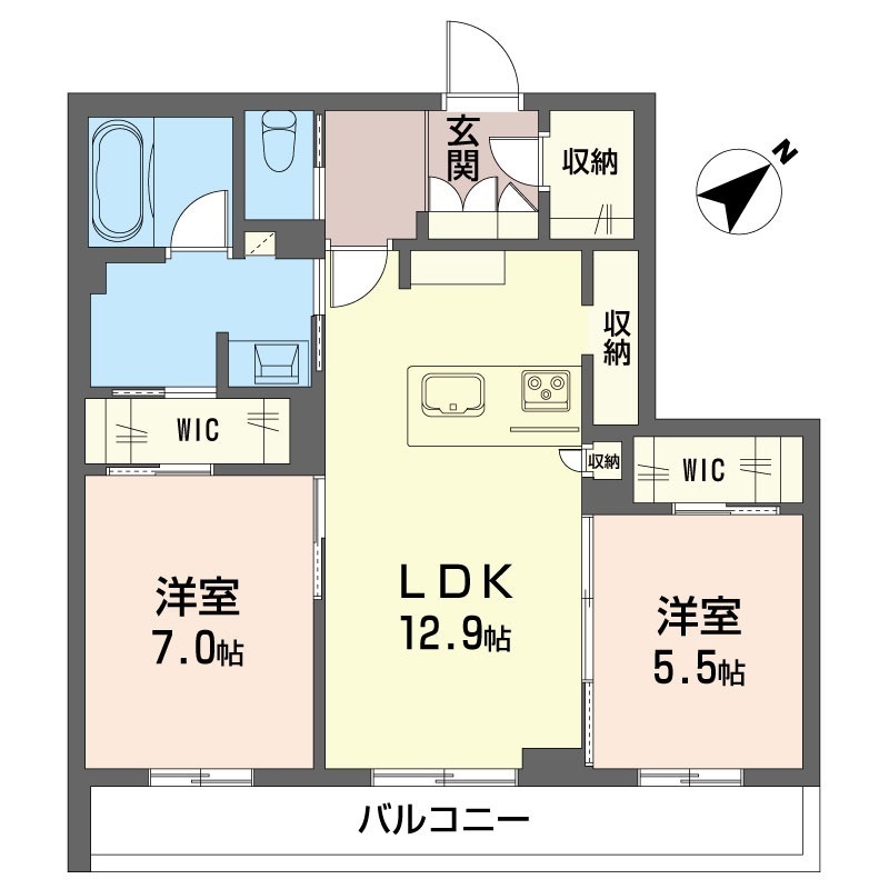 ドエルアーバンⅡ 303号-13