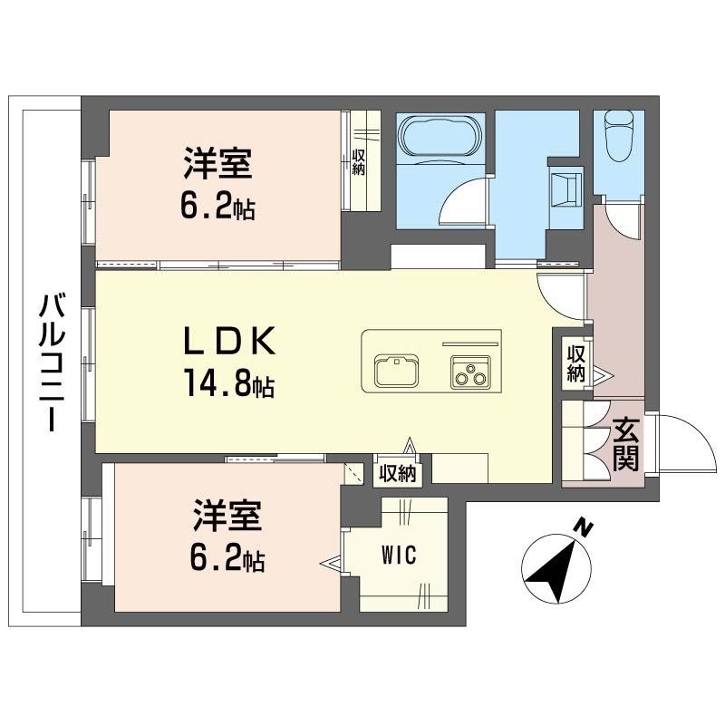 ベルクルー Ⅲ 202号-15