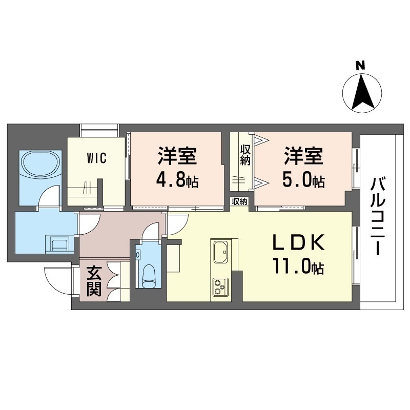 コート　ボヌール 202号-15