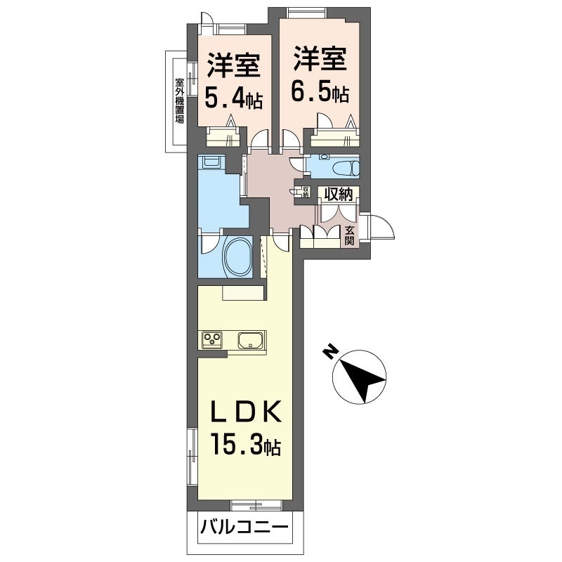 シャーメゾン　ハレ 201号-15