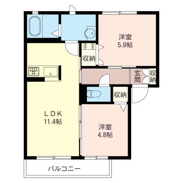 シャーメゾン・シュープリーム Ⅰ号館 203号-15
