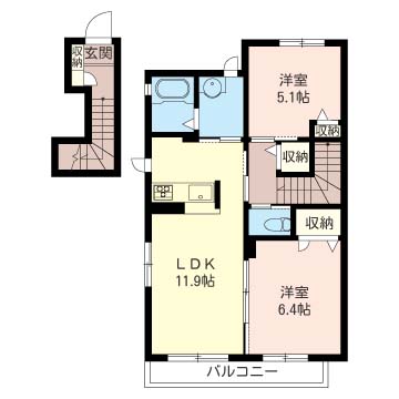 ソラーレ　Ｂ 201号-6