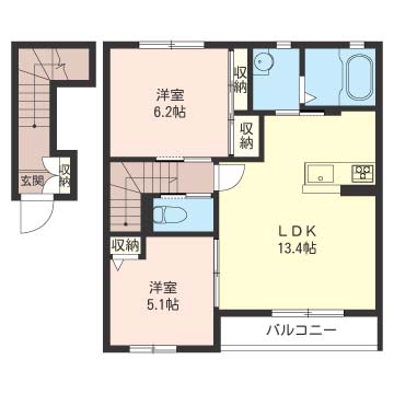 ゴールドパレス D 202号-15