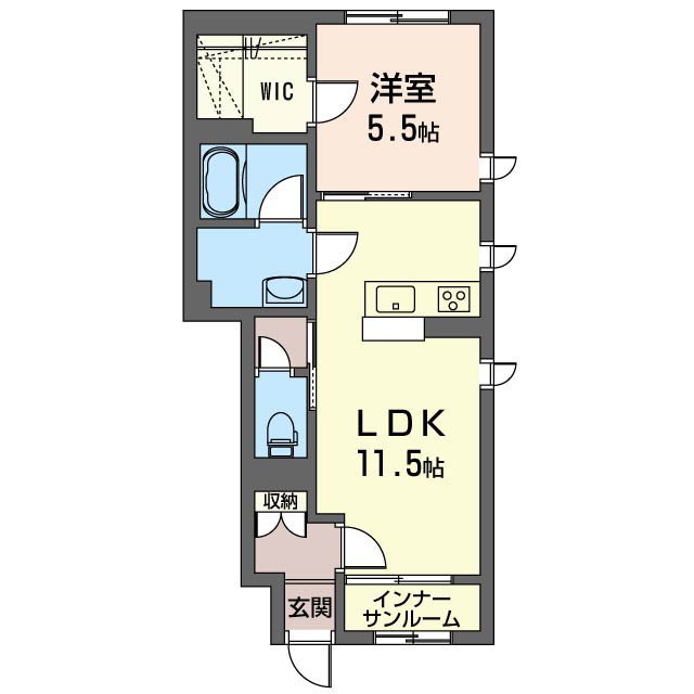 アンビエラ見福 Ⅰ 101号-6