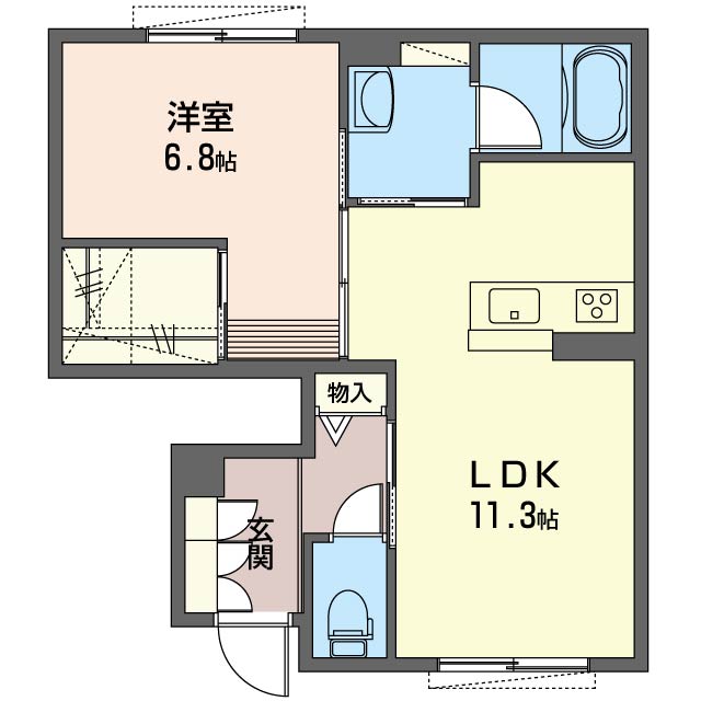 メイスクエアＤ 102号-16