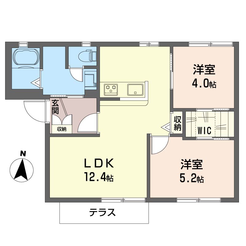 サンハイム楓 Ⅰ 103号-6