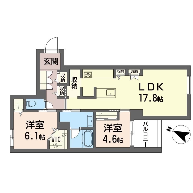 ベル　ドミール 203号-15