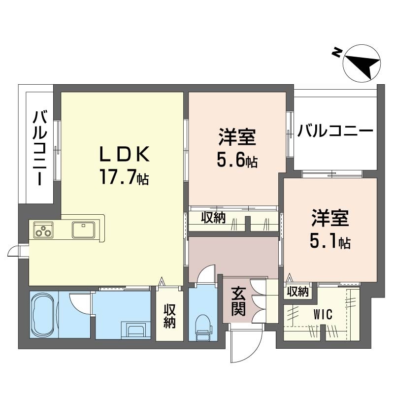 ベル　ドミール 307号-15
