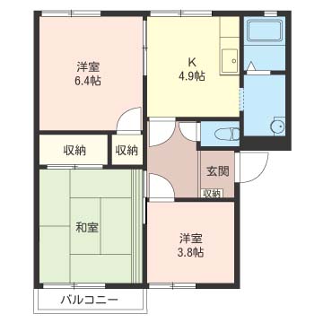 フレグランス西高尾 B 202号-6