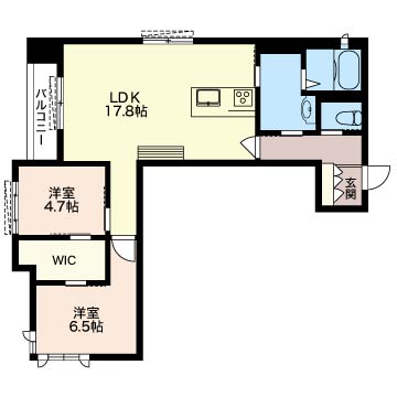 ラ　フォレスタⅠ 102号-16