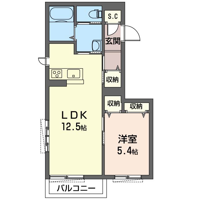 ルミエール 201号-6