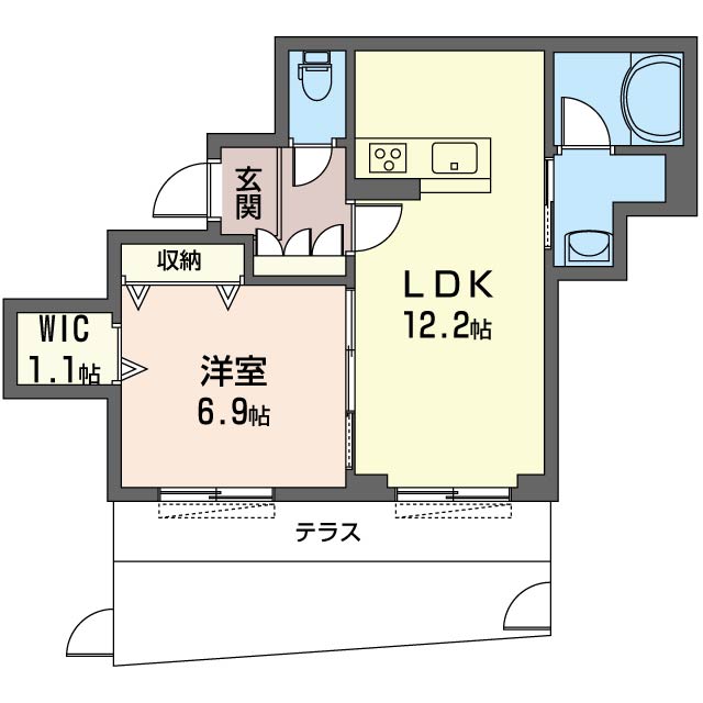 アレージュ 102号-16