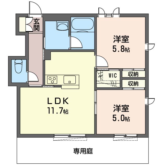 ベル　フルールⅢ 101号-16