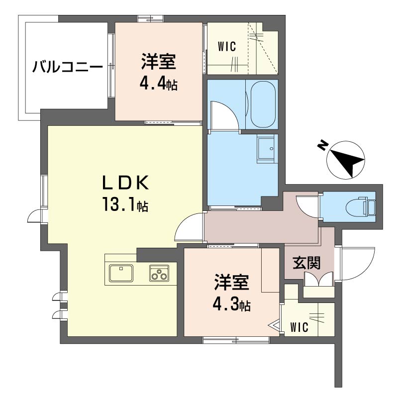 ヴェルデ・メゾン 203号-16