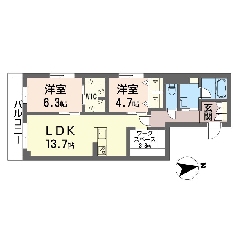 ラ・ヴィ 303号-16