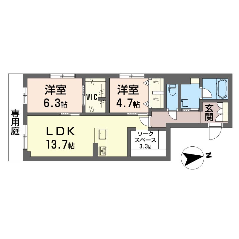 ラ・ヴィ 103号-16