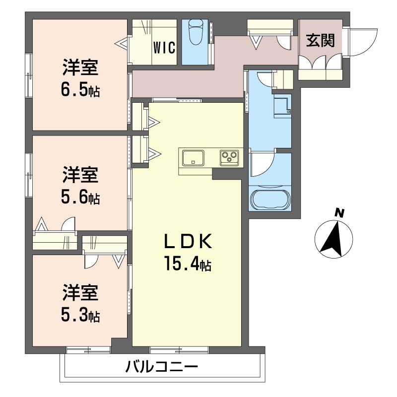 シャーメゾンMⅡ 203号-16