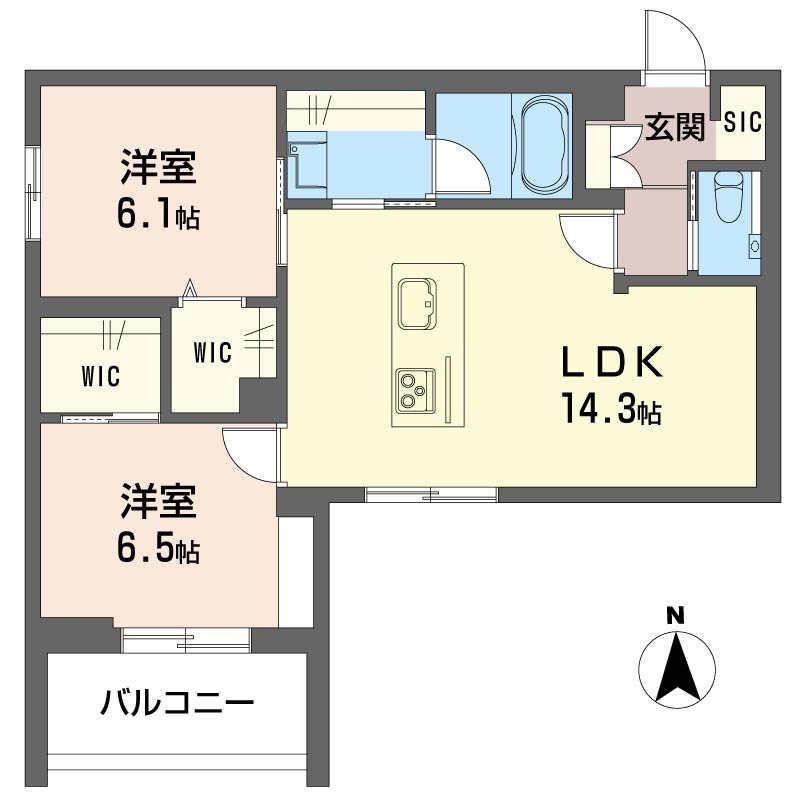 ルーエ清瀬 103号-15
