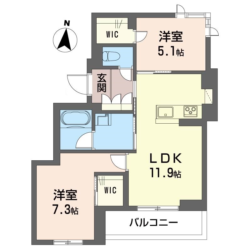 フロルヴェルデ 302号-6