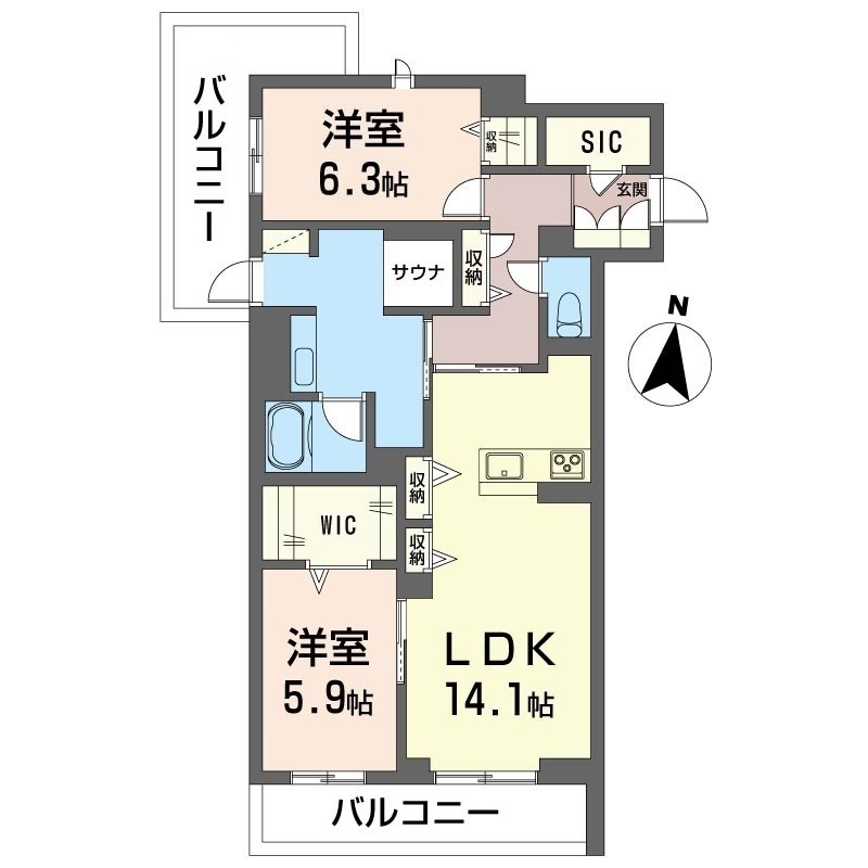 ウェルビー 201号-15