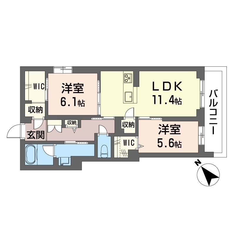 スカイパーク喜多町 301号-15