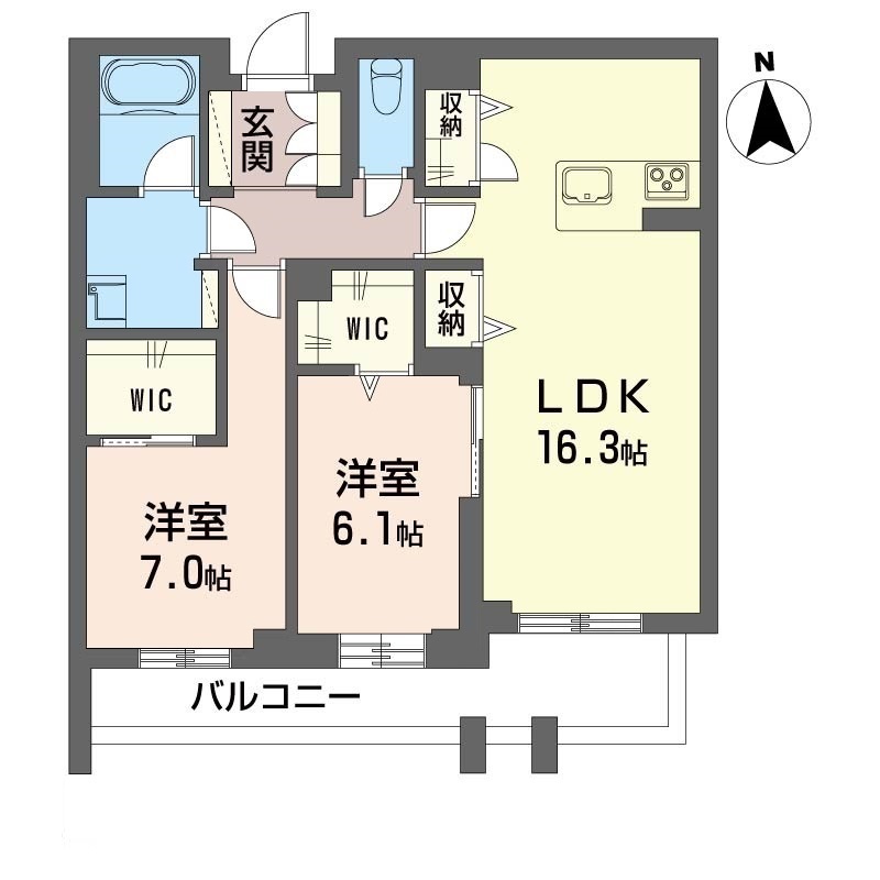 ヴィラ・ルミエール 202号-14