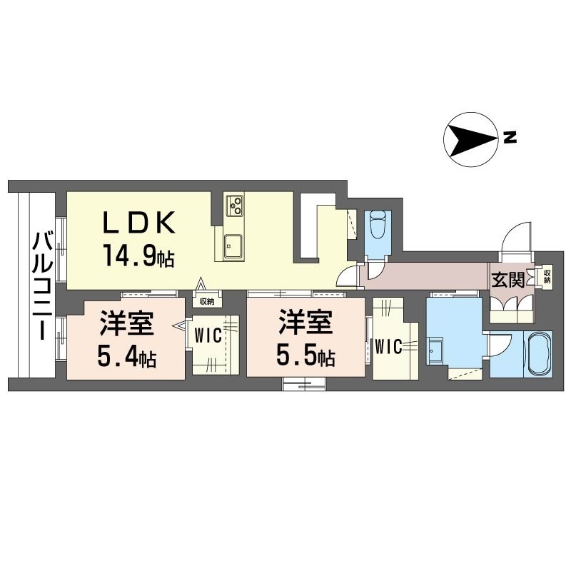 アーバンフォレスト 302号-15
