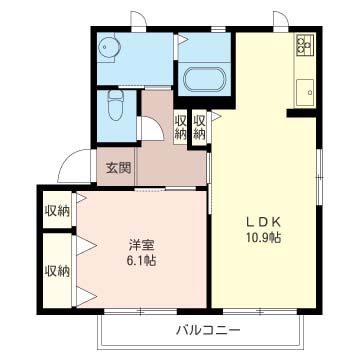 プレミール・エステートＡ 201号-6