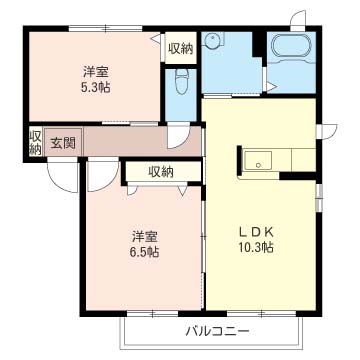 グリーンパークＡ 102号-6