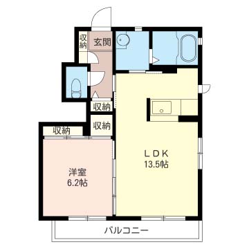KAME house B 101号-16