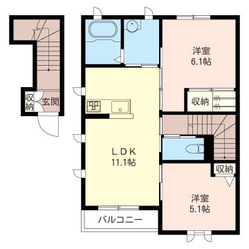 シャーメゾン　南台 201号-16