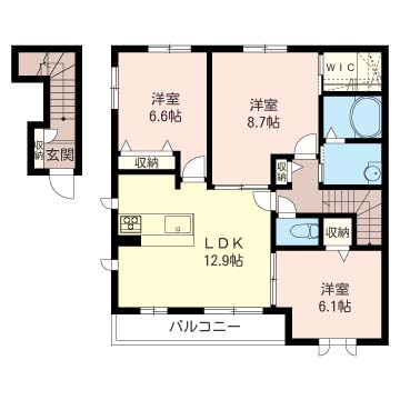 リュイール フォレスト Ⅱ 201号-15