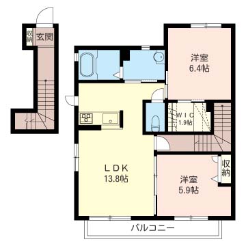 ヴィラ・アーブⅣ 202号-16