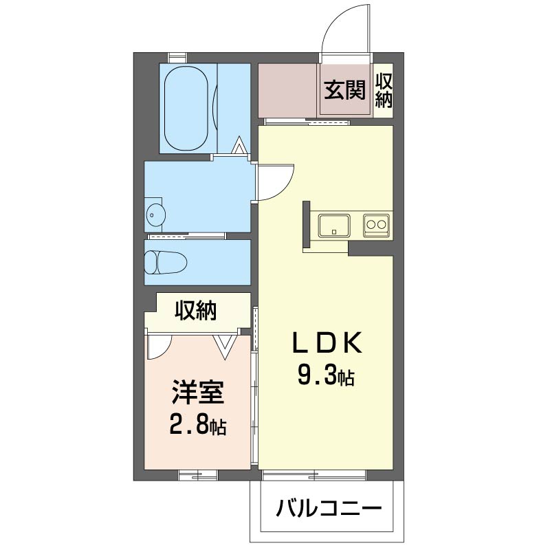 グレイスシティ壱番館102-2