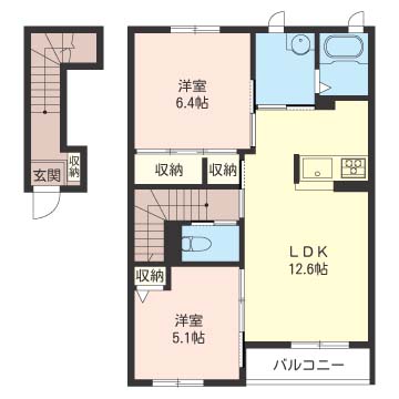 カーサ ソラーレ 202号-15