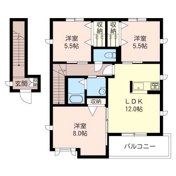 ソレイユD 201号-16