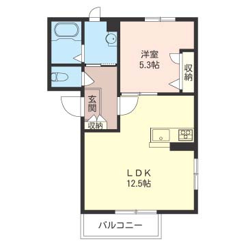 ヴィラ　ローザ302-2