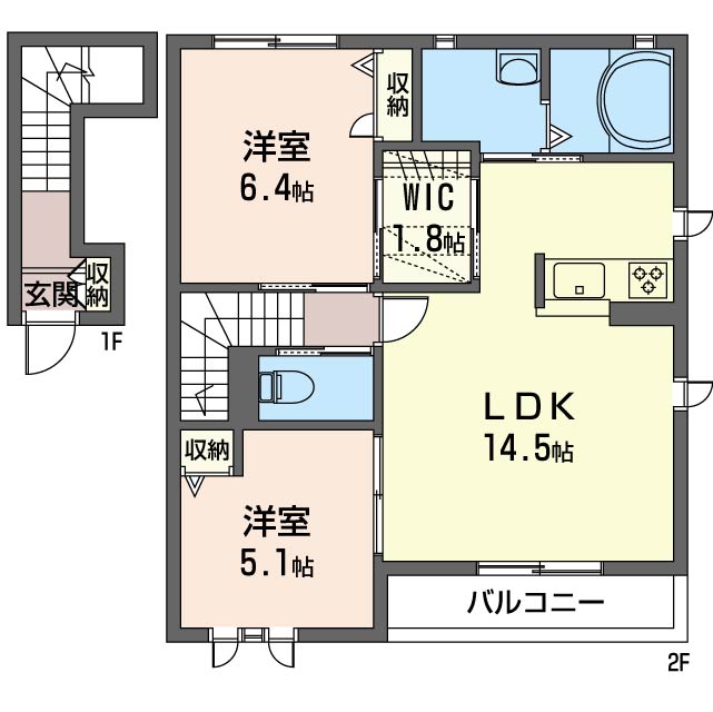 ＣＡＳＡ　フェリーチェ203-2
