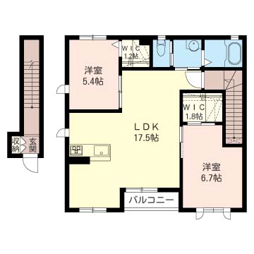 Ｒｅｌａｆｏｒｔ　Ｖｉｌｌａ　Ａ201-2