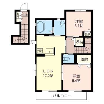 ラ　オリーブⅠ 201号-16