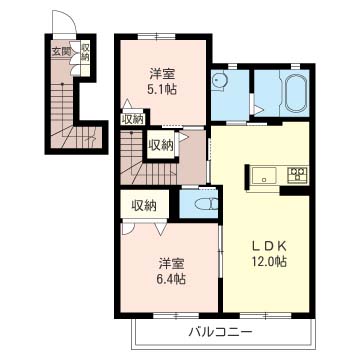 ラ　オリーブⅡ 202号-16