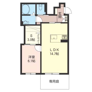 メゾン なごみ 102号-16