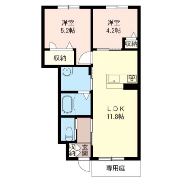 カーサ カスターニャA 106号-16