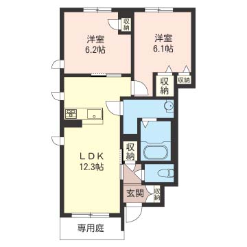シャーメゾン　ソアレＡ101-2