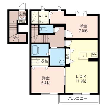 カーサ　カプチーノ 202号-16