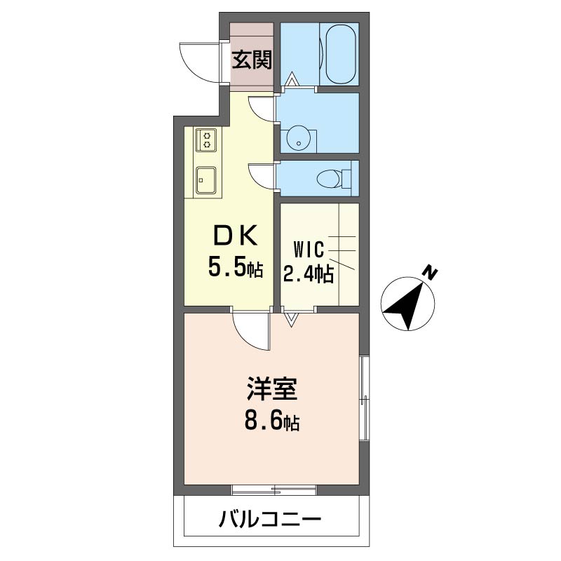 ヴァーデュラスコート 308号-6